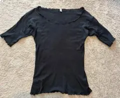 baserange ブラック　タイトTシャツのサムネイル