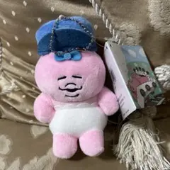 【匿名発送】おぱんちゅうさぎ　すやすや駅長マスコット