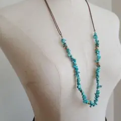 ジュンコシマダpartⅡ .:*:ネックレス.:*:ターコイズブルー革紐