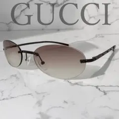 00s archive GUCCI rimless sunglasses Y2Kのサムネイル