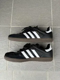 adidas Samba ブラック/ホワイト　美品