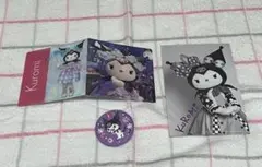 クロミ 刺繍バッジ ウォレット ポストカード