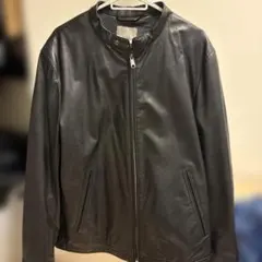 nano universe フェイクレザージャケット