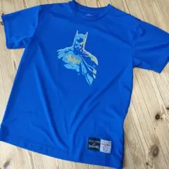 早速値下げ!!SPALDINGバットマンTシャツ青(⁠◍⁠•⁠ᴗ⁠•⁠◍⁠)L☆のサムネイル