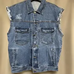 新品未使用サンプルデニムベスト