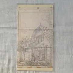 ジブリ レイアウト展ポストカード となりのトトロ 宮崎駿 スタジオジブリ