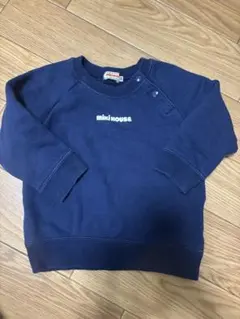 miki HOUSE ネイビー トレーナー