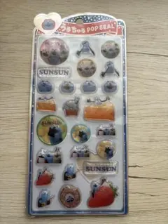 正規品　パペット　スンスン　SUNSUN うるちゅるポップシール