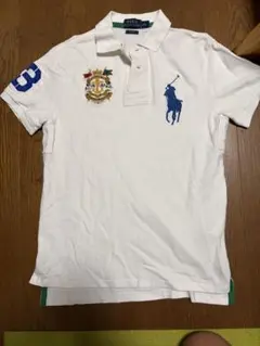 y2k SWAG Polo Ralph Lauren ポロシャツ ホワイト　S