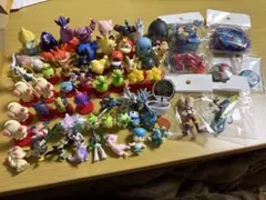 ポケモンフィギュア 62体セット ポケモンキッズ　キーホルダー　など
