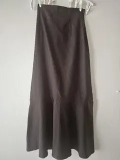 SENCE OF PLACE ブラウン マーメイド フレアスカート