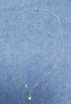 ストーン付きシルバーペンダント