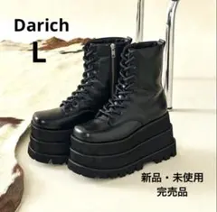 【新品未使用】Darich 完売品 トリプルソールエンジニアブーツL ブラックのサムネイル