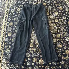 古着)00s raton laveur ワイドバギーデニム　パンツ　腰ゴム