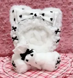 おすわり ぬい服 ちびぐるみ 12cm 着ぐるみ ねこ ピンク - メルカリ