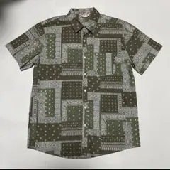 m2825 ㋳ Cemptation 古着 半袖シャツ Lのサムネイル