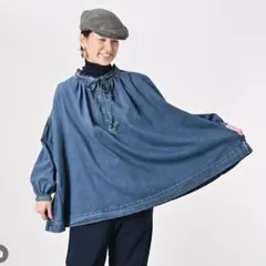 45R ハケ目カットワークのペチパンツ（インディゴ） 45rpm - メルカリ