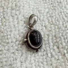 シルバー925 ブラックオニキス ペンダントトップ