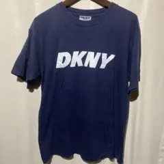G7201*ダナキャランジーンズ☆ロンT☆S☆ホワイト☆ロゴプリント☆カナダ製 DKNY - G7201*ダナキャランジーンズ☆ロンT☆S☆ホワイト☆ロゴ