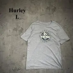 【Hurley】ハーレー（L）グラフィックTシャツ＊ビーチ＊サークルロゴ