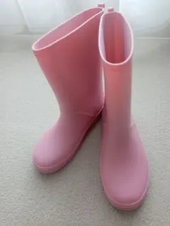 AMOI ピンク 長靴 子供用　23cm