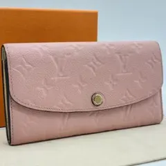 ルイヴィトン モノグラム アンプラント ポルトフォイユ エミリー ローズプードル
