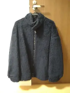 【美品】ザリラクス ハリントンジャケット 22AW メルトン ウール ネイビー THE RERACS(ザ・リラクス)｜【MEN】ハリントンジャケット/ブラック の