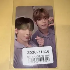 TXT スビン テヒョン ドームツアー 東京 ラキドロ ユニット トレカ