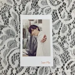 阿部亮平　SnowMan オレンジkiss 初回盤B特典 チェキ風カード