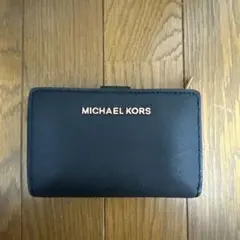 MICHAEL KORS ブラック 二つ折り財布
