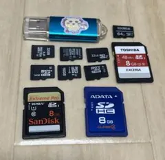 SDカード USBメモリ