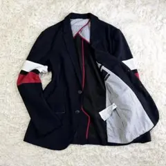 ZARA ザラ テーラードジャケット ネイビー 背抜き 2B Lサイズ