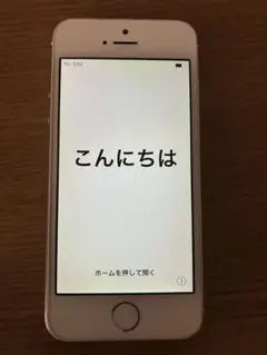 iPhone5s シルバー 16GB SIMロック解除済 本体のみ