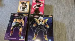 ドラゴンボール フィギュア4点セット 孫悟空 ヤードラット バーダック ベビー
