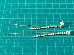 まとめてアクセサリー⑬　ピアス④　クリアストーン 金属シルバー色