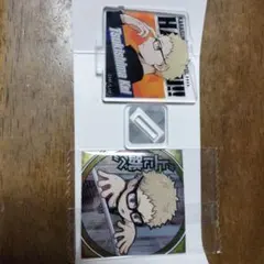 ハイキュー!! 月島蛍 ホログラムステッカーandキャラスタンドミニ