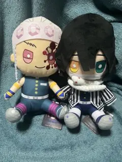 鬼滅の刃　ぬいぐるみ　伊黒小芭内　宇髄天元