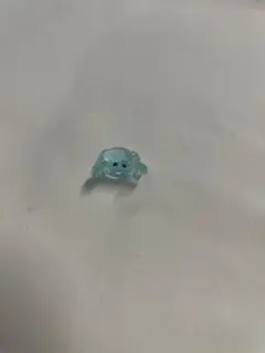 水色 カエル型パーツ