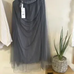新品未使用☺︎LOWRYSFARM チュールボリュームスカート