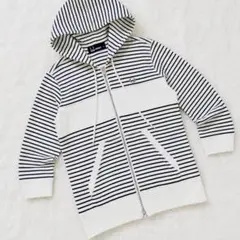 【FRED PERRYフレッドペリー】 マリン ボーダー Wジップアップパーカーのサムネイル