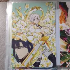 D.gray-man アレン・ウォーカー　神田ユウ　ポストカード　原画展　SQ