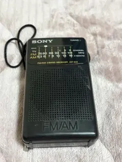 SONY ICF-S14 FM/AM 2バンドラジオ ポケットラジオ 動作品のサムネイル