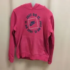 Nike 赤 パーカー JUST DO IT　キッズ