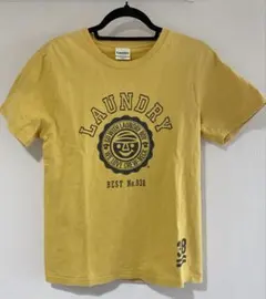 LAUNDRY ロゴ Tシャツ イエロー　Ｓサイズのサムネイル