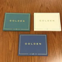 BTS ジョングク GOLDEN 3形態セット トレカ付き 未再生 美品