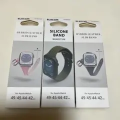 新品 Apple Watch 用 ソフトレザーバンド 49 45 44 42mm