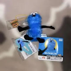 パペットスンスン アクリル付きマスコット ダイナー ハンバーガー ヘアクリップ付