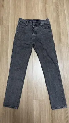 ※1回のみ着用※ H&M デニム　スリム　グレー　30インチ　30×30