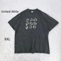 United Athle/Tシャツ/キャラクタープリント/コットン/XXL