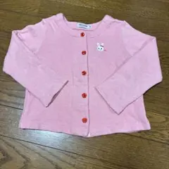 ミキハウス ピンク カーディガン 110
